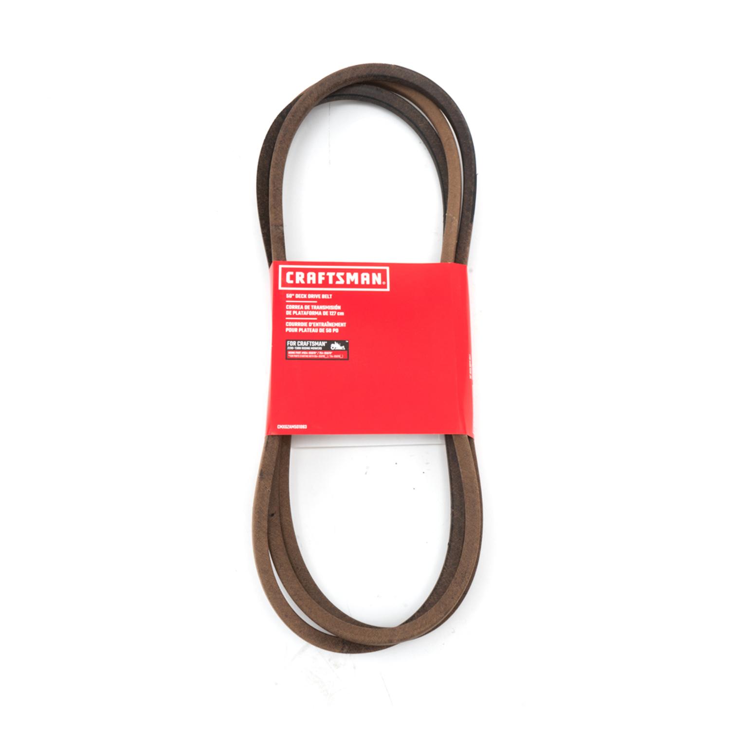 べー Craftsman Deck Drive Belt 0.66 in. W X 143.51 in. L For