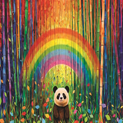 Ravensburger Bamboo Panda Puzzle Moment Multicolored 200 pc