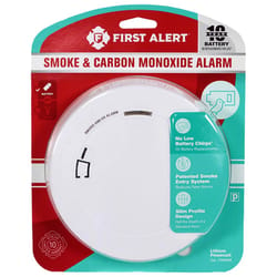 First Alert Battery-Powered Photoelectric Smoke and Carbon Monoxide Detector 1 pk