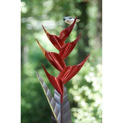 Desert Steel Heliconia Songbird 20 oz Steel Bird Feeder 6 ports