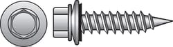 HILLMAN No. 10 Ga. X 3 in. L Hex Hex Head Self-Piercing Screws 50 pk