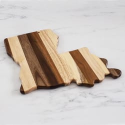 Totally Bamboo Rock and Branch 13 in. L X 12 in. W X 0.6 in. Bamboo Serving & Cutting Board