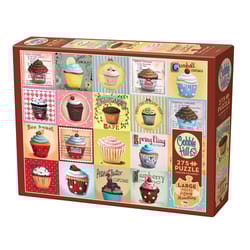 Cobble Hill Cupcake Cafe Jigsaw Puzzle Cardboard 275 pc
