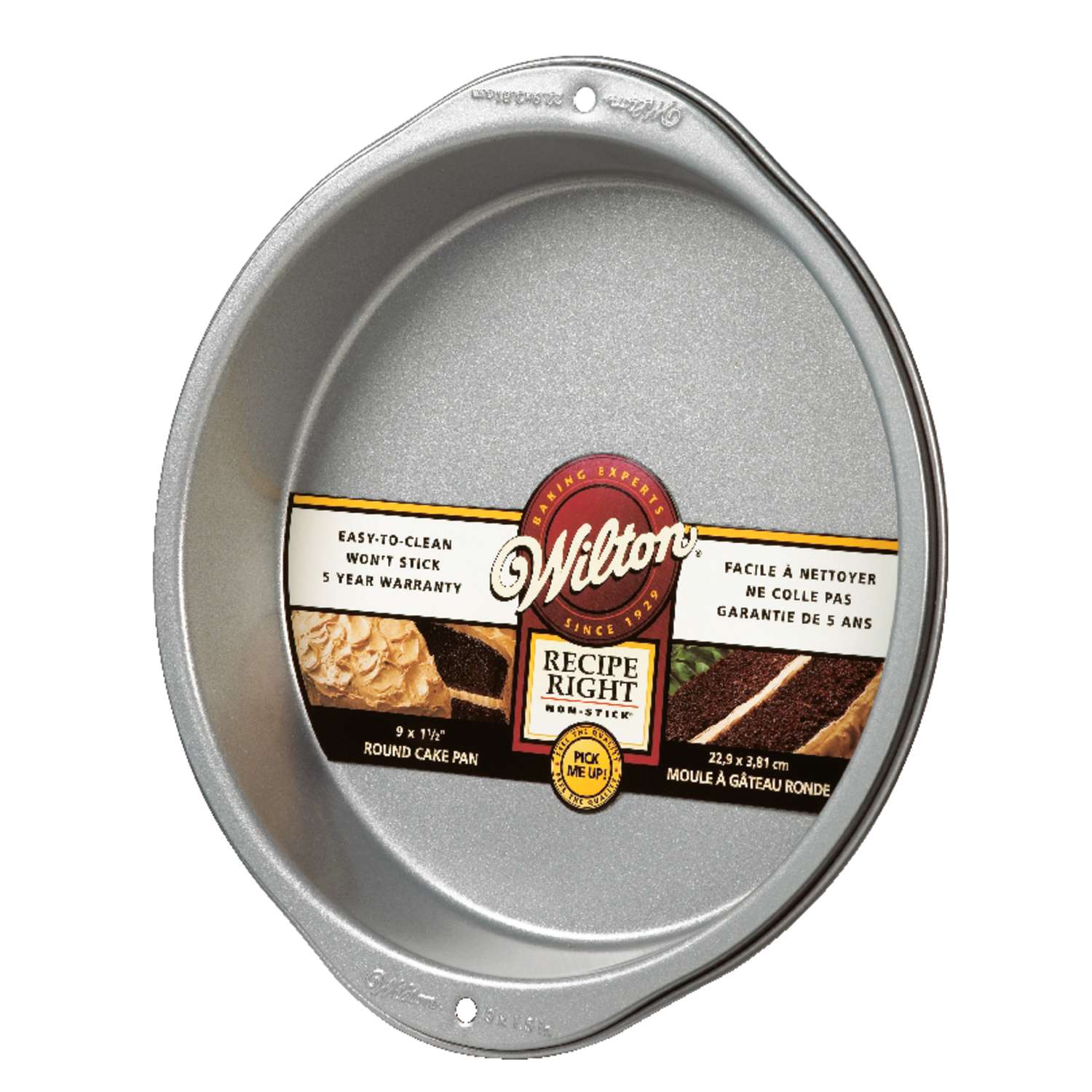 Wilton 9 in. W x 9 in. L Cake Pan Silver 1 Ace Hardware