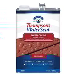 Thompson's WaterSeal Wood Sealer Solid Sedona Red Waterproofing Wood Sealer 1 gal