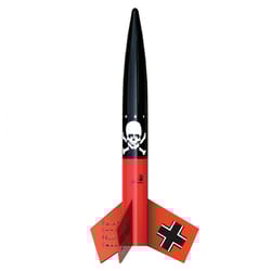 Estes Industries Der Red Max Model Rocket Black/Red