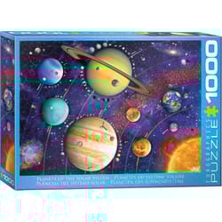 Eurographics Planets of the Solar System Jigsaw Puzzles Multicolored 1000 pc