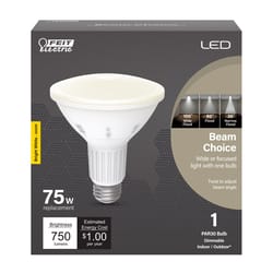 Feit PAR30 E26 (Medium) LED Bulb Bright White 75 Watt Equivalence 1 pk