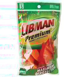 Libman Latex Cleaning Gloves S Orange 1 pair