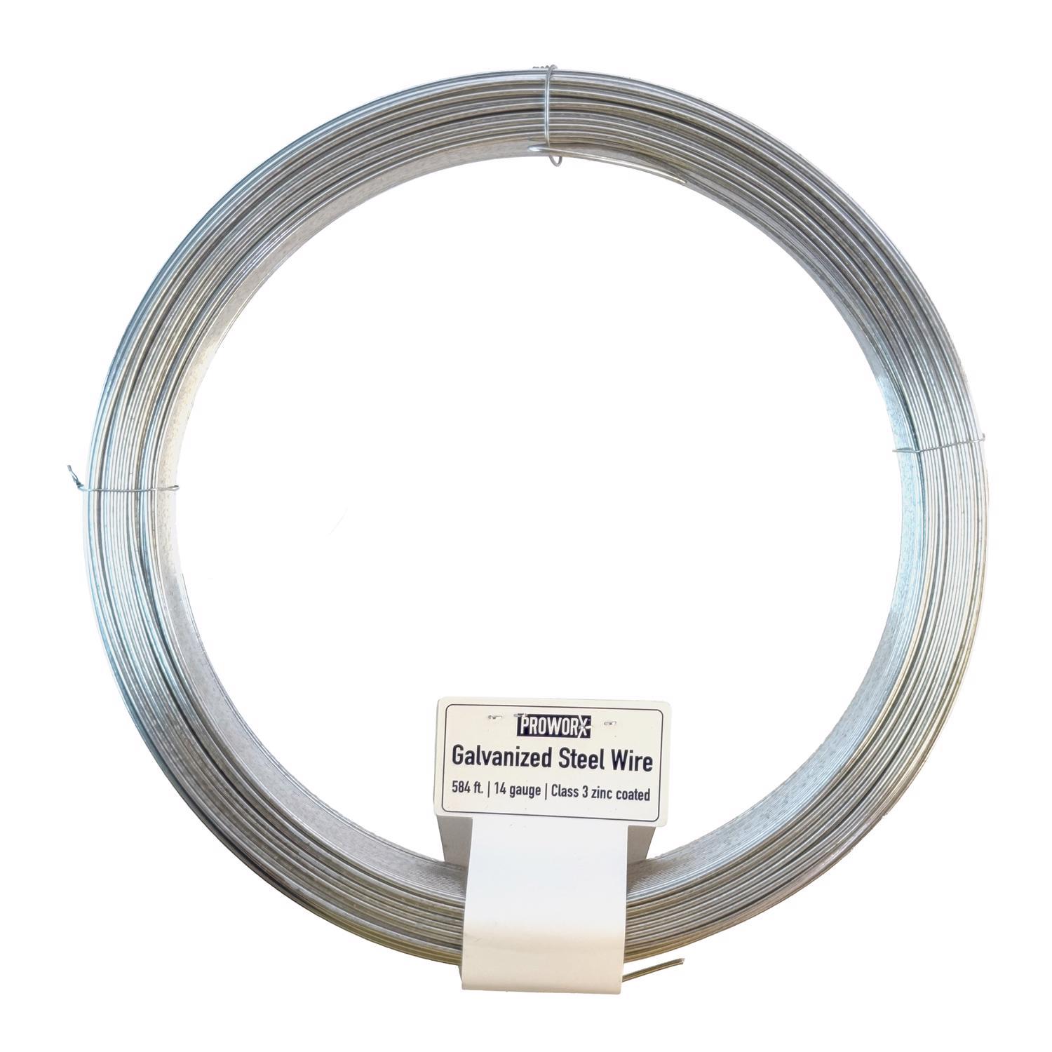 American Posts 584 ft. L Galvanized Steel 14 Ga. Wire American Posts 584 ft. L Galvanized Steel 14 Ga. Wire