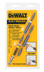 DeWalt 1 in. L Screwdriver Bit Heat-Treated Steel 7 pc