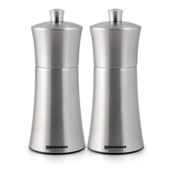 Swissmar Silver Stainless Steel Salt and Pepper Set 1 pk