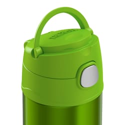 Thermos FUNtainer 12 oz Lime Green BPA Free Vacuum Insulated Thermos Bottle