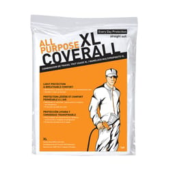 Trimaco Plastic Painter's Coveralls White XL 1 pk