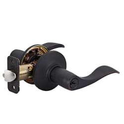 ACE Wave Lever Oil Rubbed Bronze Entry Lever KW1 1-3/4 in.