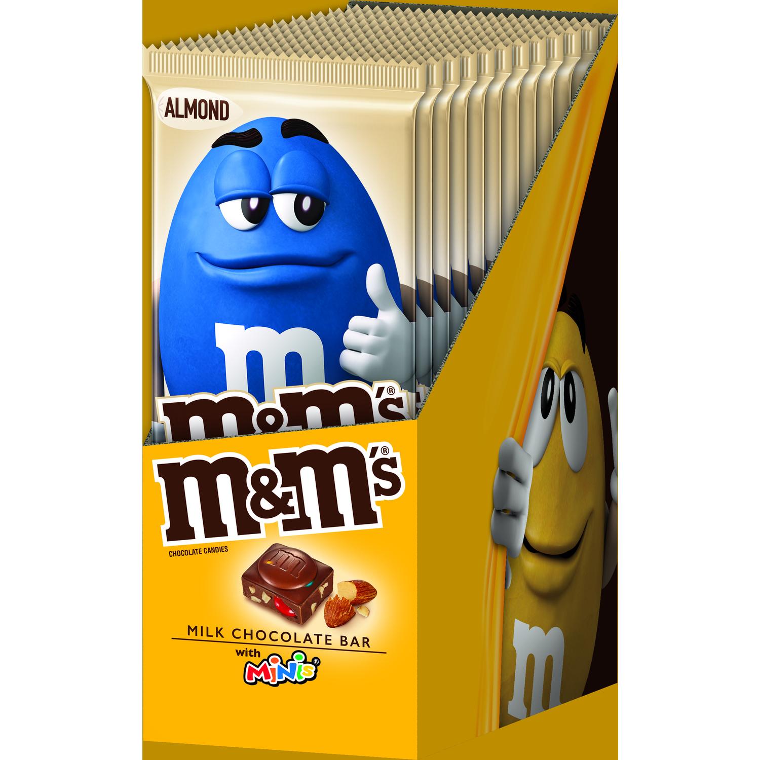 エムアンドエムズ M&M's Almond w/Chocolate Mini's Candy Bar 3.9 oz Mfr# 121818