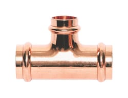 NIBCO 3/4 in. Press X 1/2 in. D Press Copper Tee 1 pk