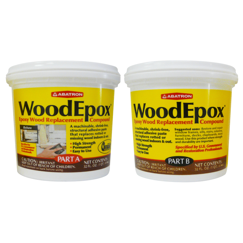 Photos - Car Polish & Exterior Cleaning Abatron WoodEpox Beige Epoxy Wood Filler Kit 2 qt WE2QKR