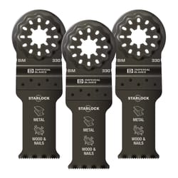 Imperial Blades Starlock 3-15/16 in. L Bi-Metal Oscillating Saw Blade 3 pk