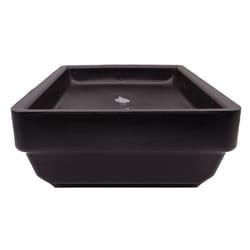 Midwest Can Black 5 in. H Polyethylene 9 qt Drain Pan