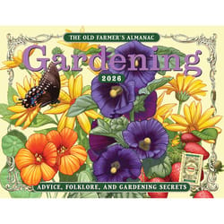 The Old Farmer's Almanac Yankee Publishing Gardening Calendar 2026 Calendar