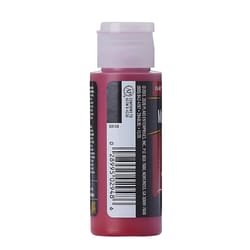 Plaid FolkArt Satin Engine Red Hobby Paint 2 oz