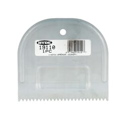 Hyde 4 in. W Steel Adhesive Spreader