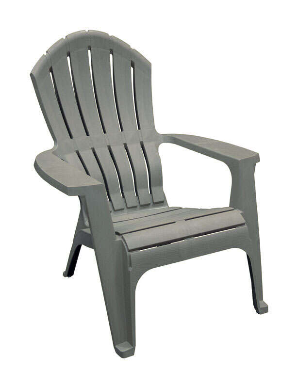 Adams Realcomfort Gray Polypropylene, Ace Hardware Adirondack Chair Cushions