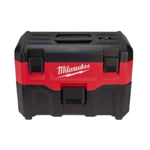 Milwaukee  M18  2 gal. Cordless  Wet/Dry Vacuum  18 volt Black/Red  10.1 lb. 5 pc. 