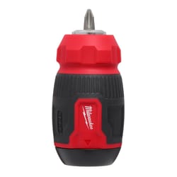 Milwaukee Hex Shank 8-in-1 Compact Multi-Bit Screwdriver 4.69 in. 1 pc