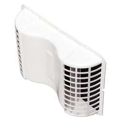 Deflect-O White Plastic Eave Vent