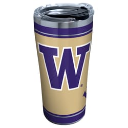 Tervis Collegiate 20 oz Washington Huskies Multicolored BPA Free Tumbler with Lid