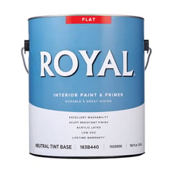 Royal Flat Tint Base Neutral Base Paint and Primer Interior 1 gal