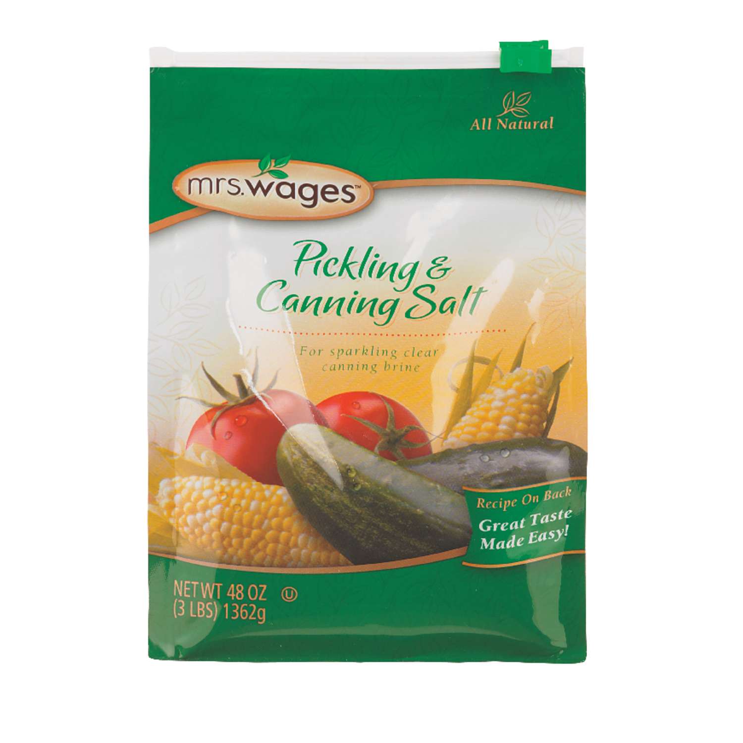 Mrs. Wages Pickling and Canning Salt 48 1 pk Ace Hardware