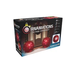 Mindscope Red Inflatable Ornament Animated Decor