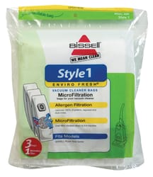 Bissell Enviro Fresh Vacuum Bag For Bissell Upright Plus 3 pk