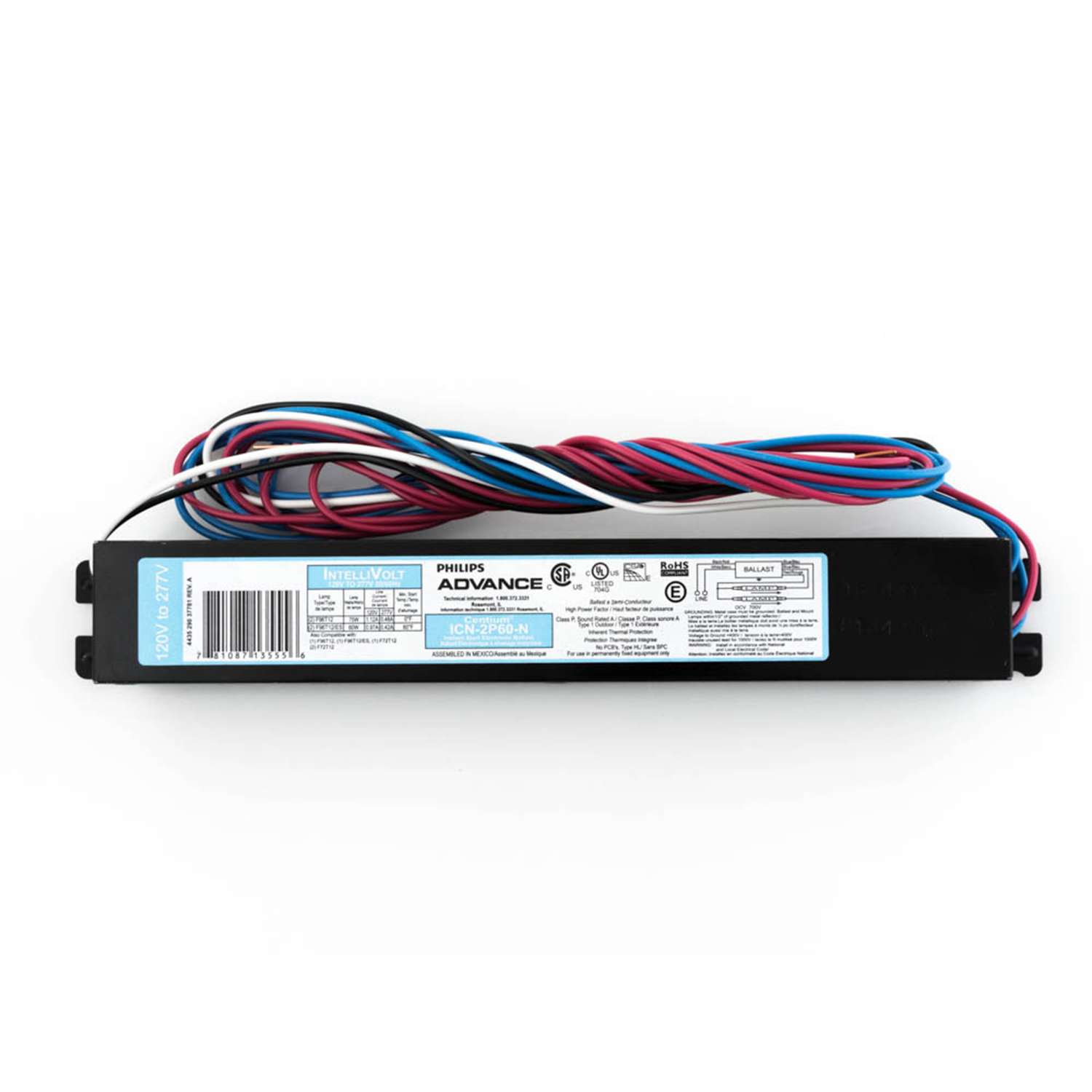 Philips Advance T12 Electronic Ballast 108662-1 Each for sale online 