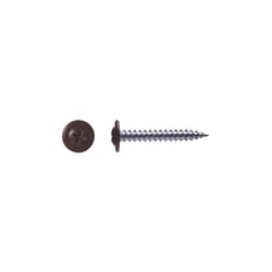 Big Timber No. 8 Sizes X 1-1/4 in. L Phillips Brown Fine Sharp Point Screws 166 pk