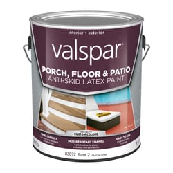Valspar  Clear  Base 2  Porch & Patio Floor Paint  1 gal. 