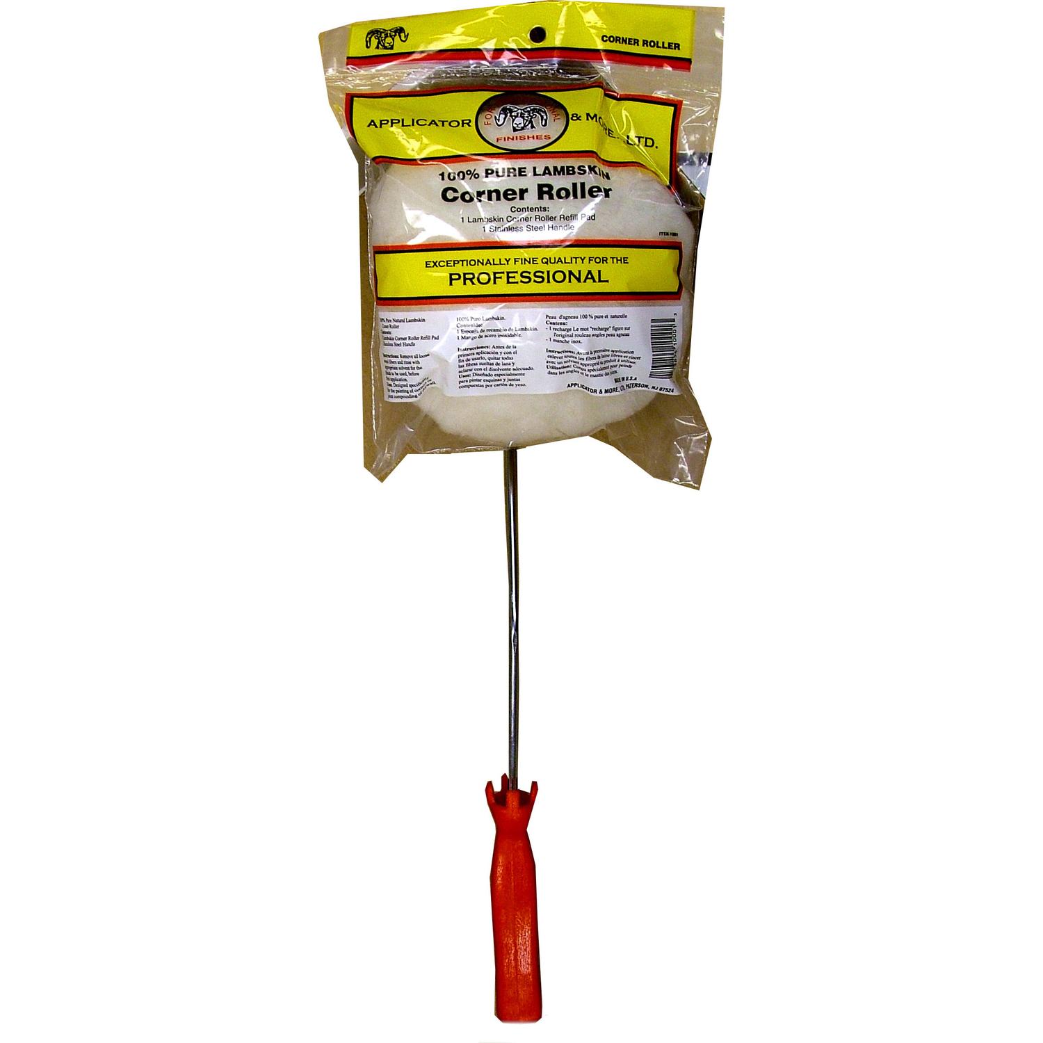 Linzer 7 in. W Lambskin Corner Roller - 10001 - Painting Consumables  sku 10001