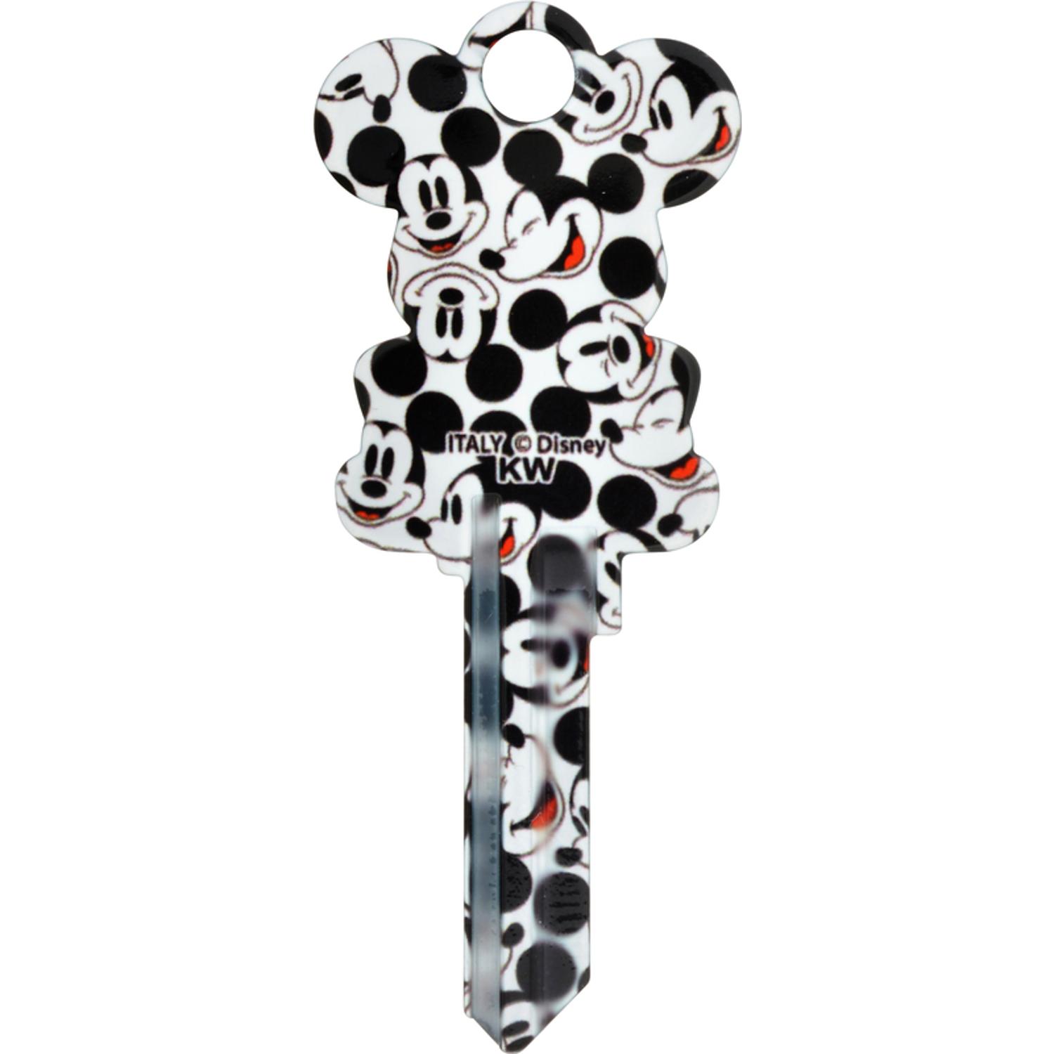 Hillman Disney Mickey Mouse House/Padlock Universal Key Blank Double Hillman Disney Mickey Mouse House/Padlock Universal Key Blank Double