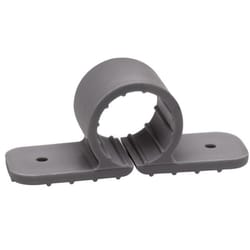 Oatey 1/2 in. Gray Polypropylene Pipe Clamps