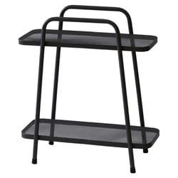 VegTrug 26 in. H Black Steel Plant Shelf