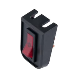 Calterm 20 amps Rocker Switch Black/Red 1 pk