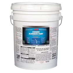 Ace  Gloss  Chrome Aluminum  Oil-Based  Metallic Finish Paint  Indoor and Outdoor  640 oz. 