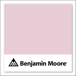 Benjamin Moore Misty Rose 1360