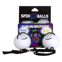 Glow.0 Spin Balls Movement Toy LED Multicolored 12 pc