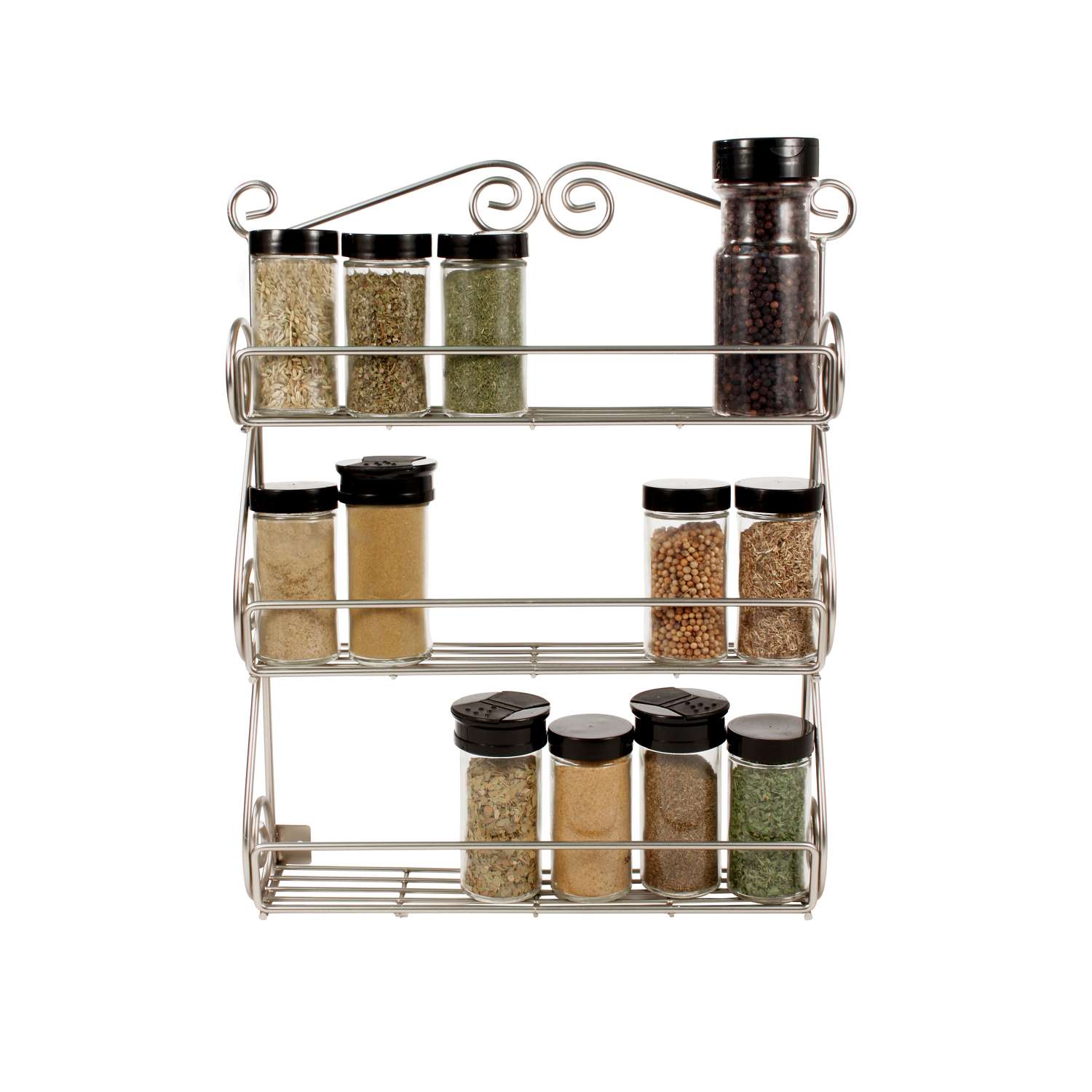 Spice Drawer Organization with Mini Jelly Jars - The Borrowed