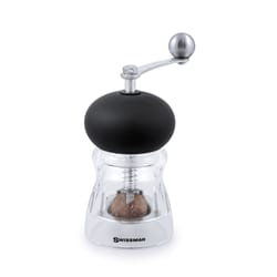 Swissmar Black/Clear Acrylic Nutmeg Mill