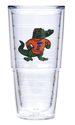 Tervis Collegiate 24 oz Clear BPA Free Florida Gators Albert Tumbler